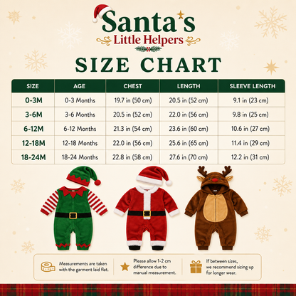 Santa's Little Helper Onesie