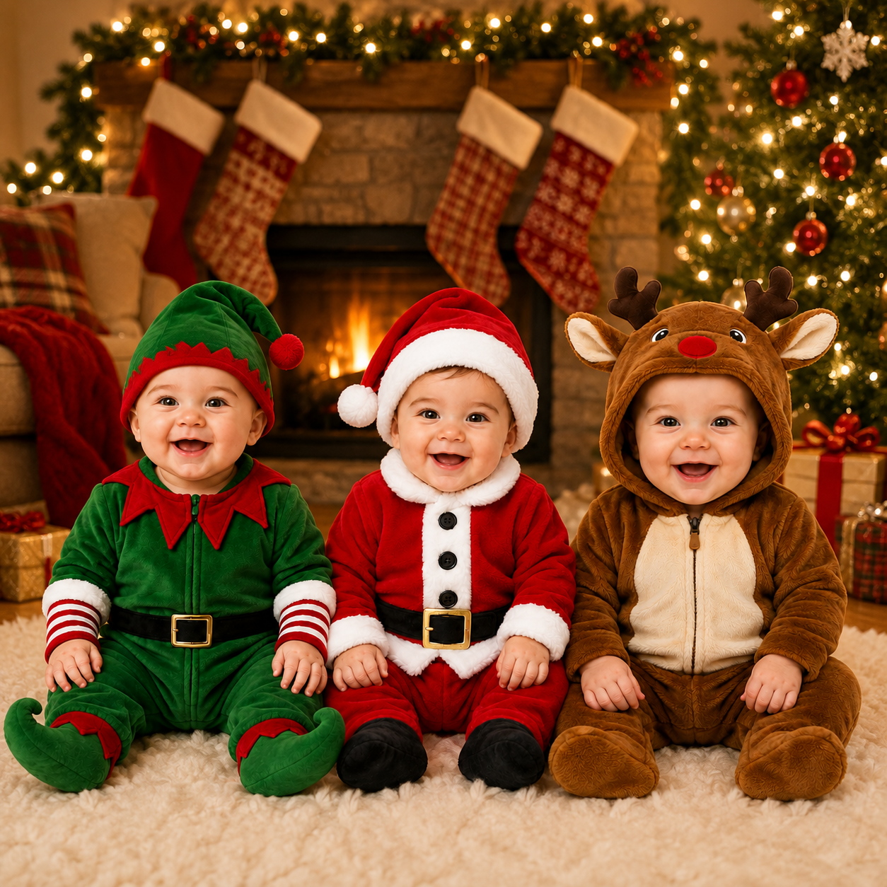 Santa's Little Helper Onesie