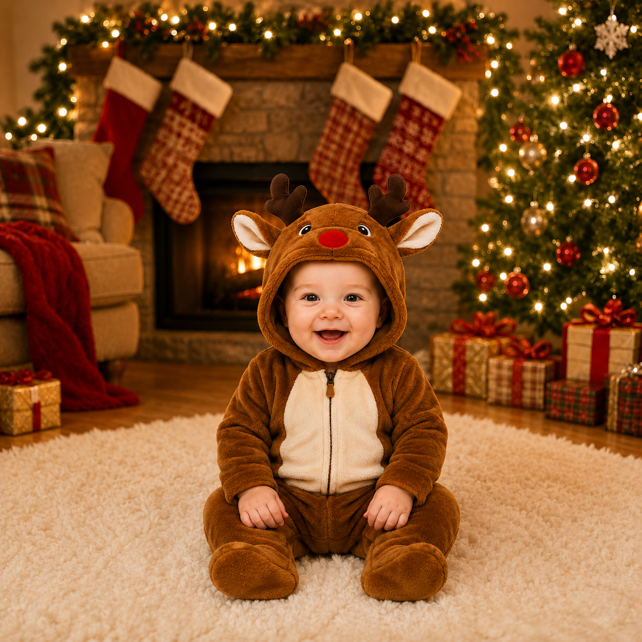 Santa's Little Helper Onesie