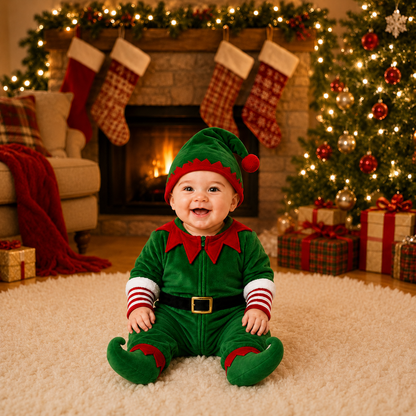 Santa's Little Helper Onesie